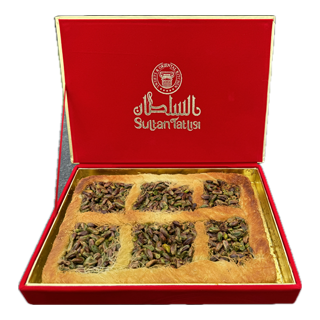 Al Sultan Kunafa with pistachio 1200G Gift Box 